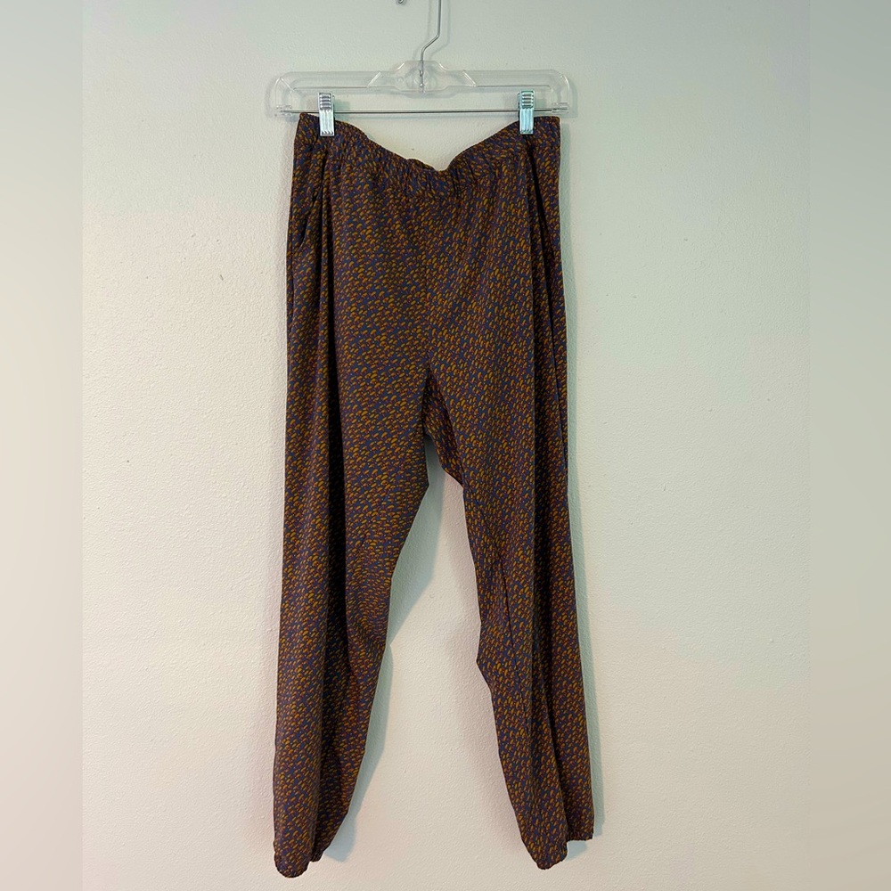 Toad&Co Jogger Pants Size M Printed Pattern